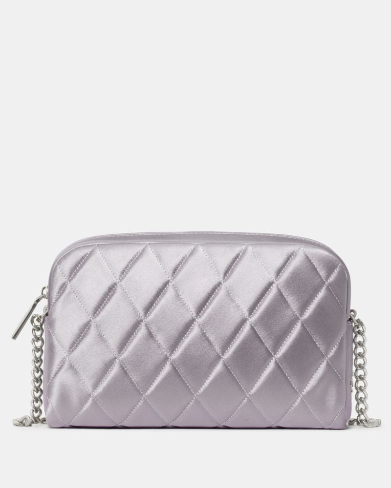 Carey Quilted Satin Mini Camera Bag
