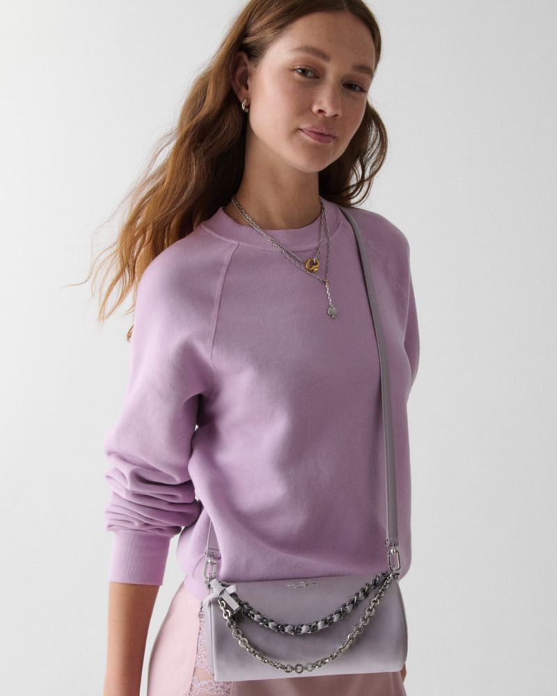 Roulette Satin Mini Convertible Crossbody