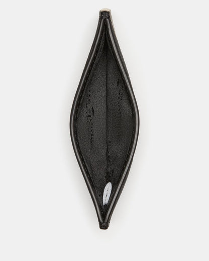 Spade Flower Small Slim Card Holder