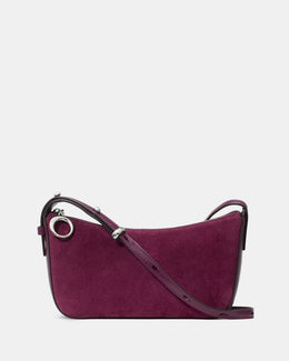 Halo Suede Crossbody