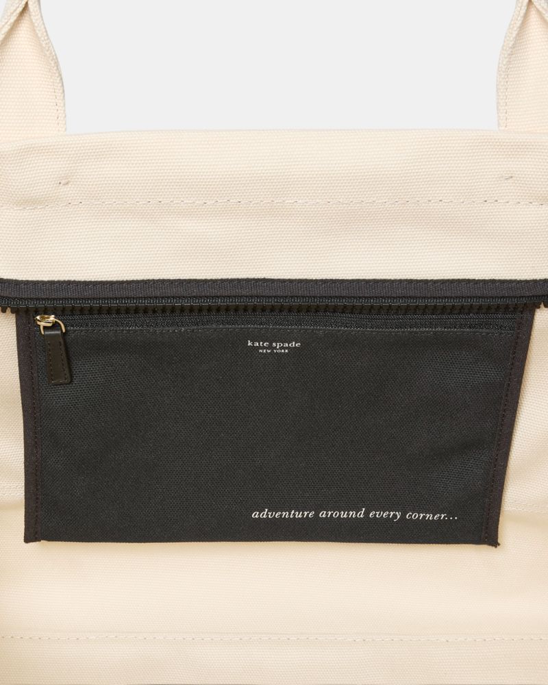 Dash Large Canvas Tote Bag