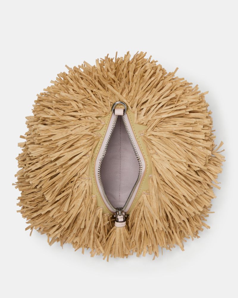 Critters Raffia Stevie Hedgehog Mini Bag