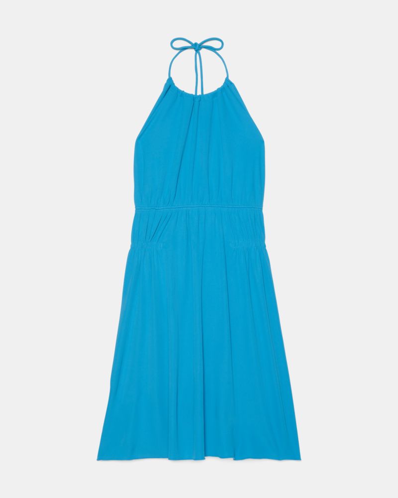 Drapey Halter Mini Dress