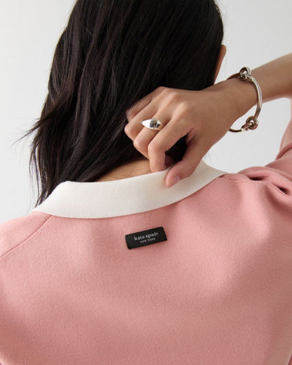 Cropped Polo Sweater