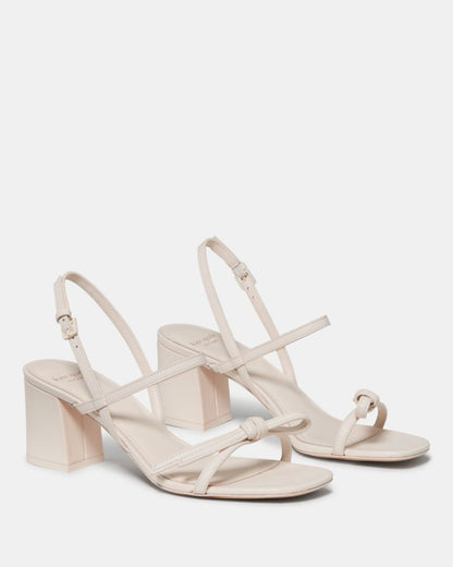 Loop Block Heel Sandal