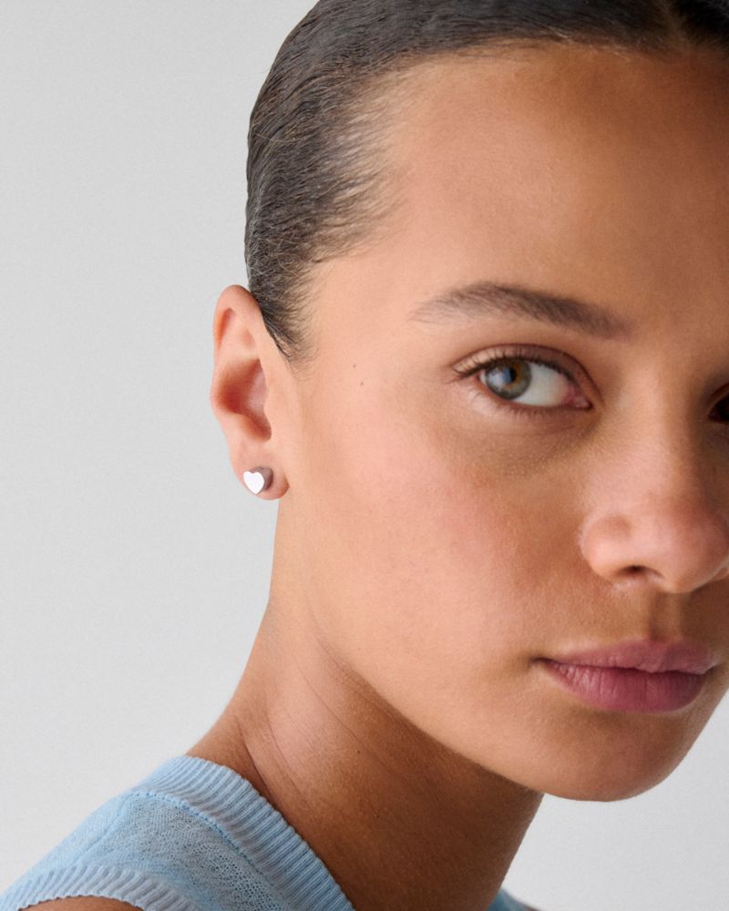 You're A Gem Metal Mini Heart Studs