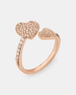 Yours Truly Pave Heart Ring
