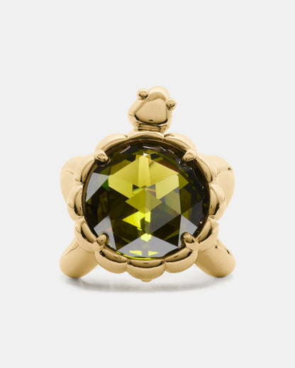 Secret Garden Turtle Ring