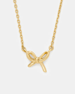 Girlie Pearlie Mini Bow Pendant