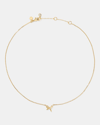 Girlie Pearlie Mini Bow Pendant