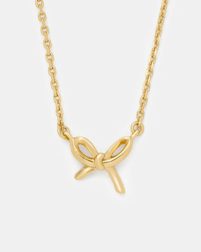 Girlie Pearlie Mini Bow Pendant