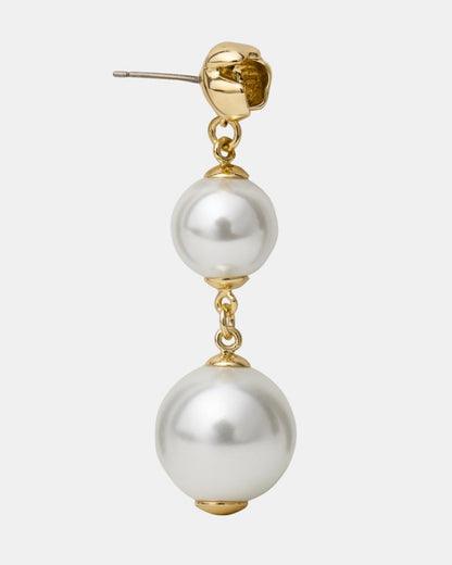 Golden Bloom Linear Earrings