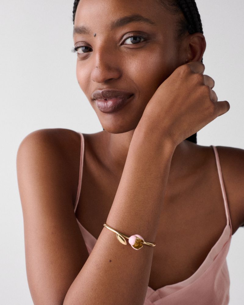 Golden Bloom Bangle