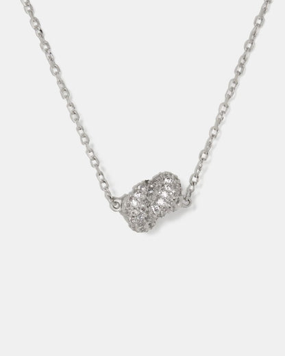 Sailor's Knot Pave Mini Pendant
