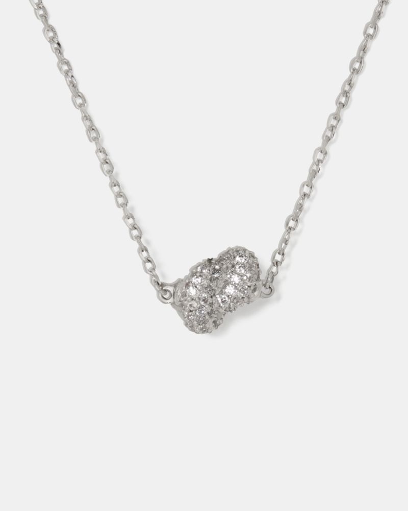 Sailor's Knot Pave Mini Pendant