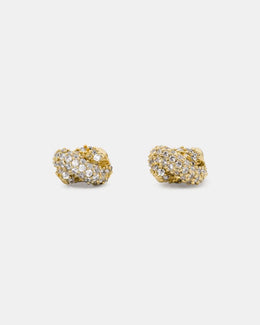 Sailor's Knot Pave Studs