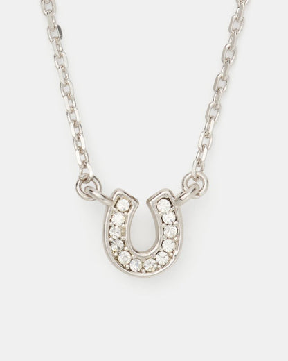 You're A Gem Pave Horseshoe Pendant