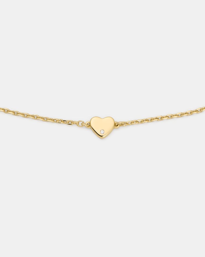 You're A Gem Metal Mini Heart Bracelet