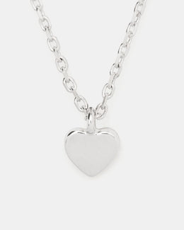 You're A Gem Metal Mini Heart Pendant