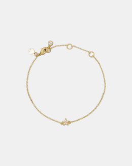 You're A Gem Pave Mini Star Bracelet