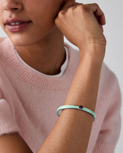 Everyday Spade Thin Enamel Bangle