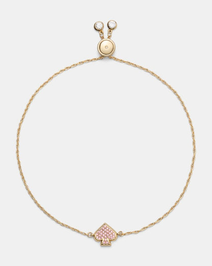 Everyday Spade Pave Slider Bracelet