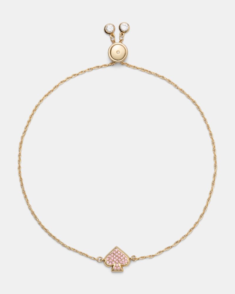 Everyday Spade Pave Slider Bracelet