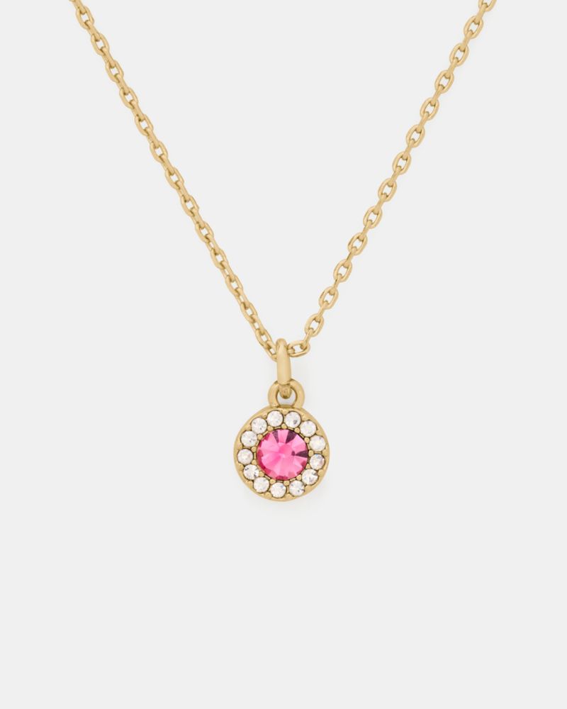 You're A Gem Pave Halo Pendant