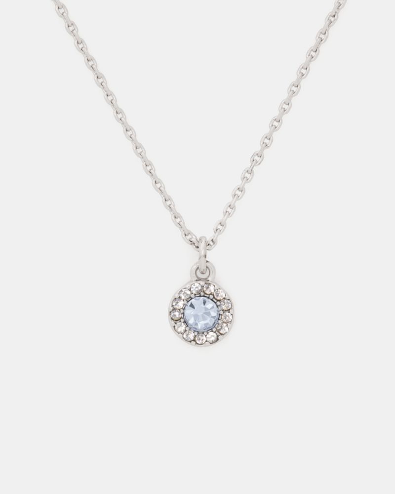 You're A Gem Pave Halo Pendant