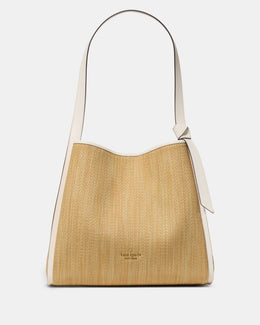 Knott Straw Large Carryall Bag