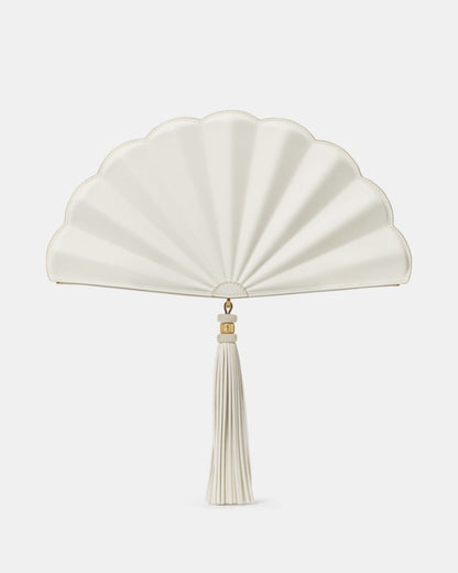 Lotus Fan Clutch Bag
