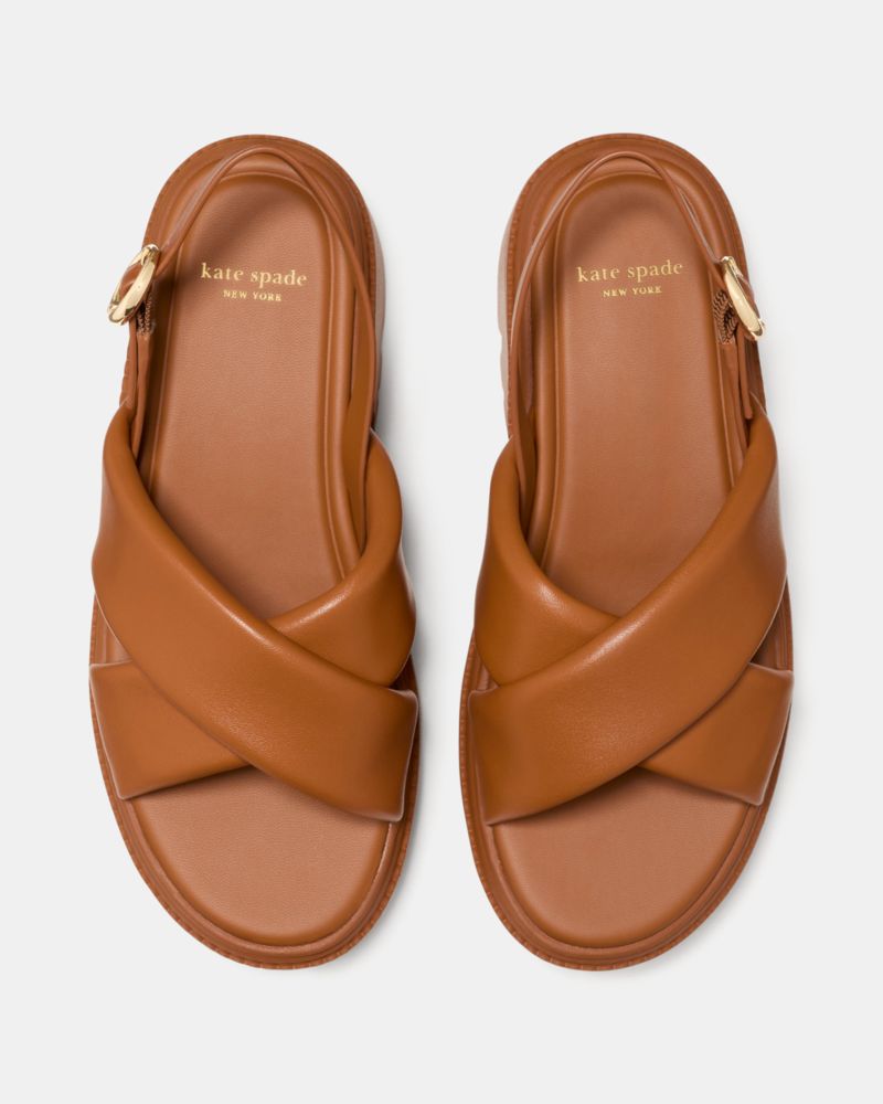 Halo Criss Cross Lug Sandal