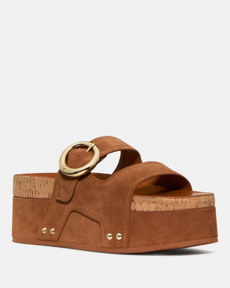 Halo Platform Footbed Sandal
