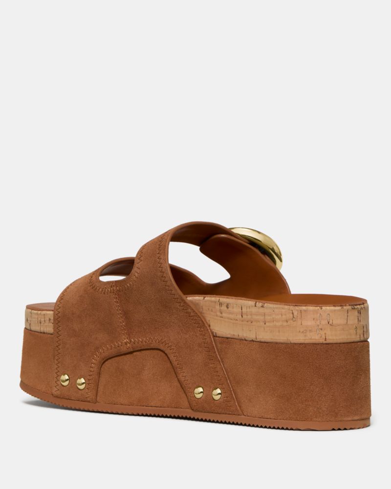 Halo Platform Footbed Sandal