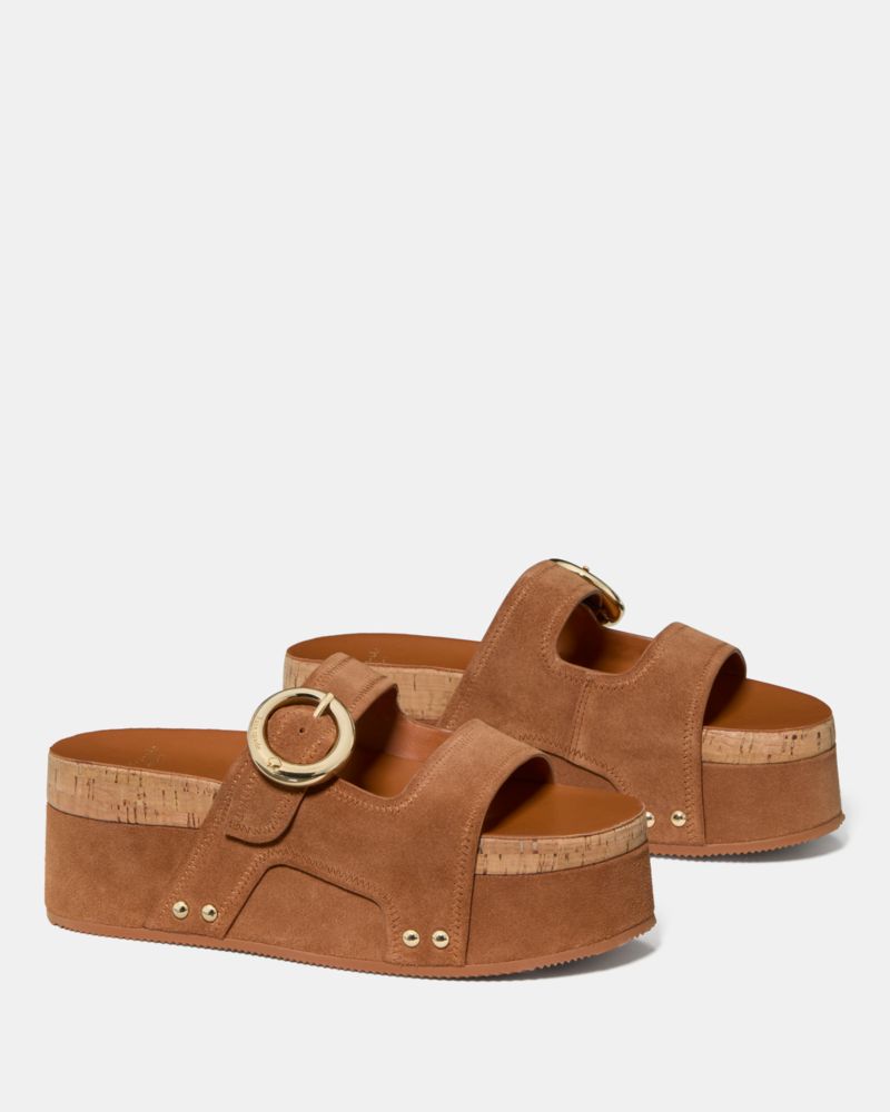 Halo Platform Footbed Sandal