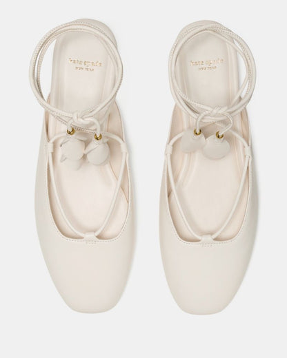Eloise Ankle Wrap Mule Flat