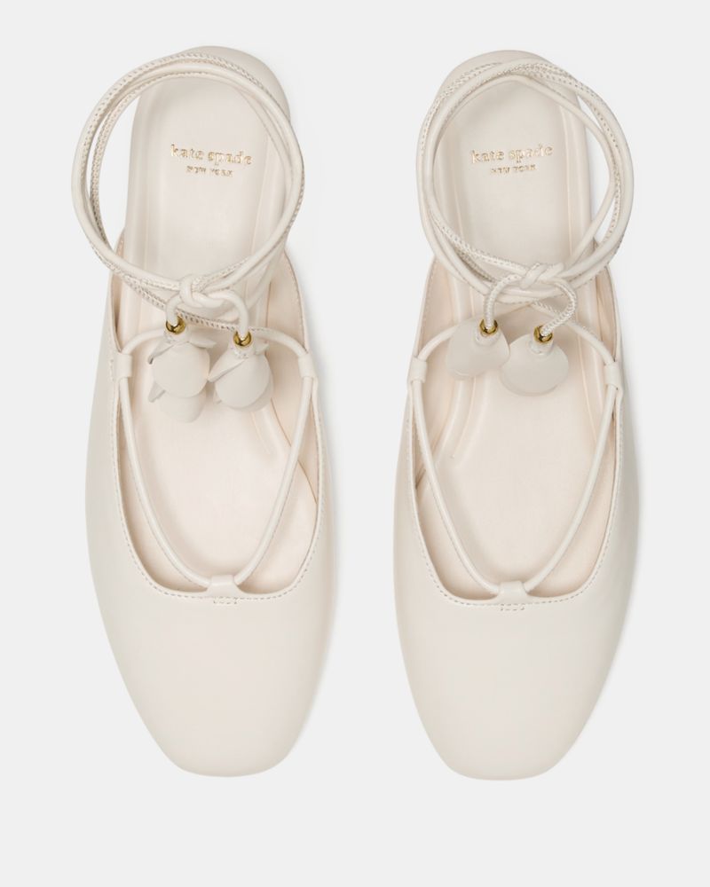 Eloise Ankle Wrap Mule Flat