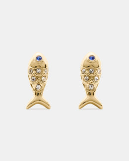 Summer Daze Fish Studs