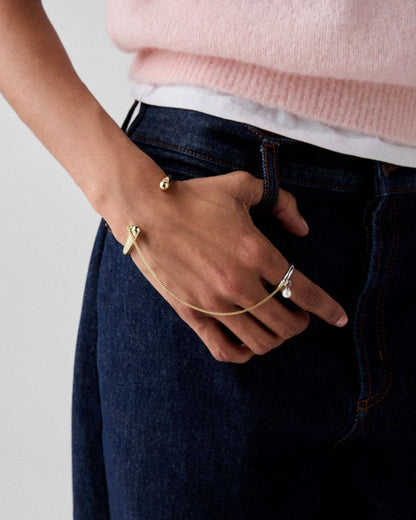 Chain Reaction Cuff Chain And Ring