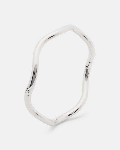 Wave Thin Bangle