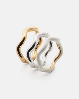Wave Ring Set