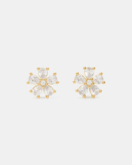You're A Gem Flower Studs