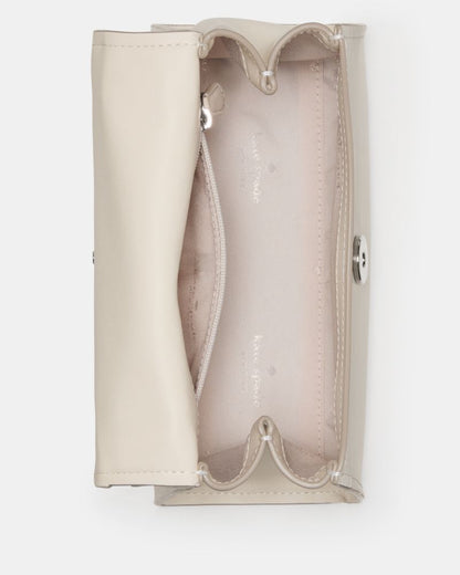 Riley Snake Embossed Small Top Handle Bag