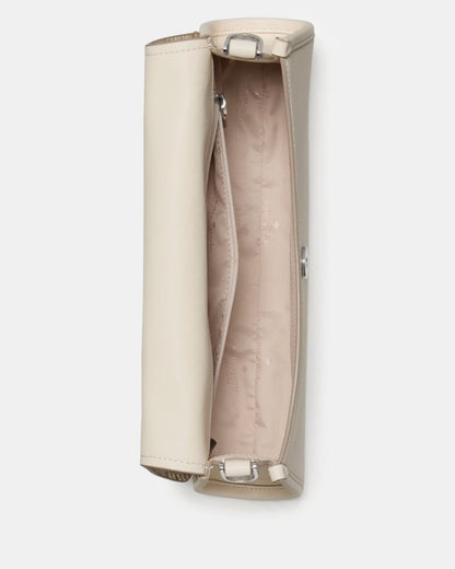 Ali Snake Embossed Shoulder Bag