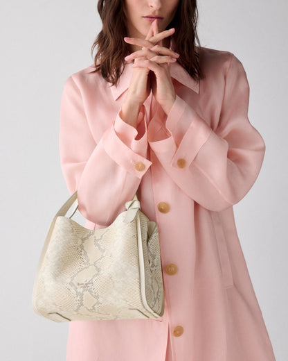 Knott Snake Embossed Carryall Bag