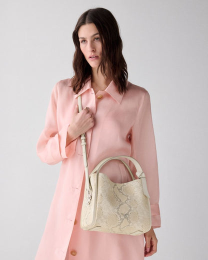Knott Snake Embossed Carryall Bag