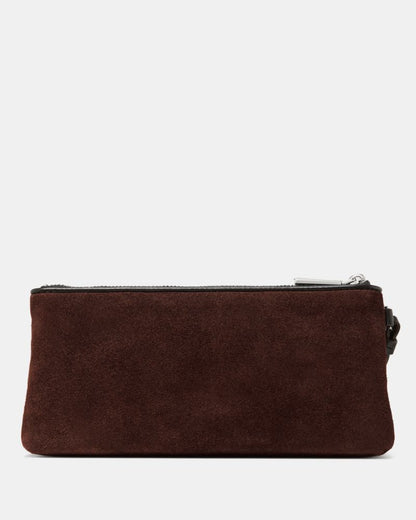 Wren Suede Wristlet
