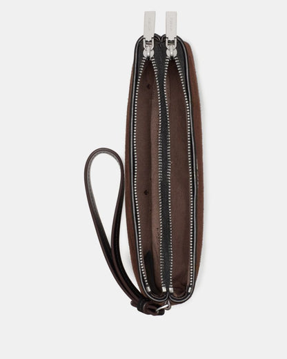 Wren Suede Wristlet