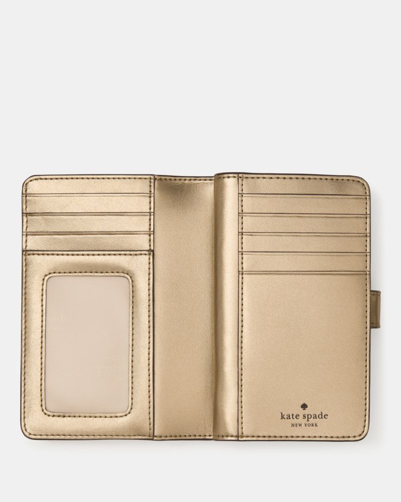 Metallic Medium Bifold Wallet