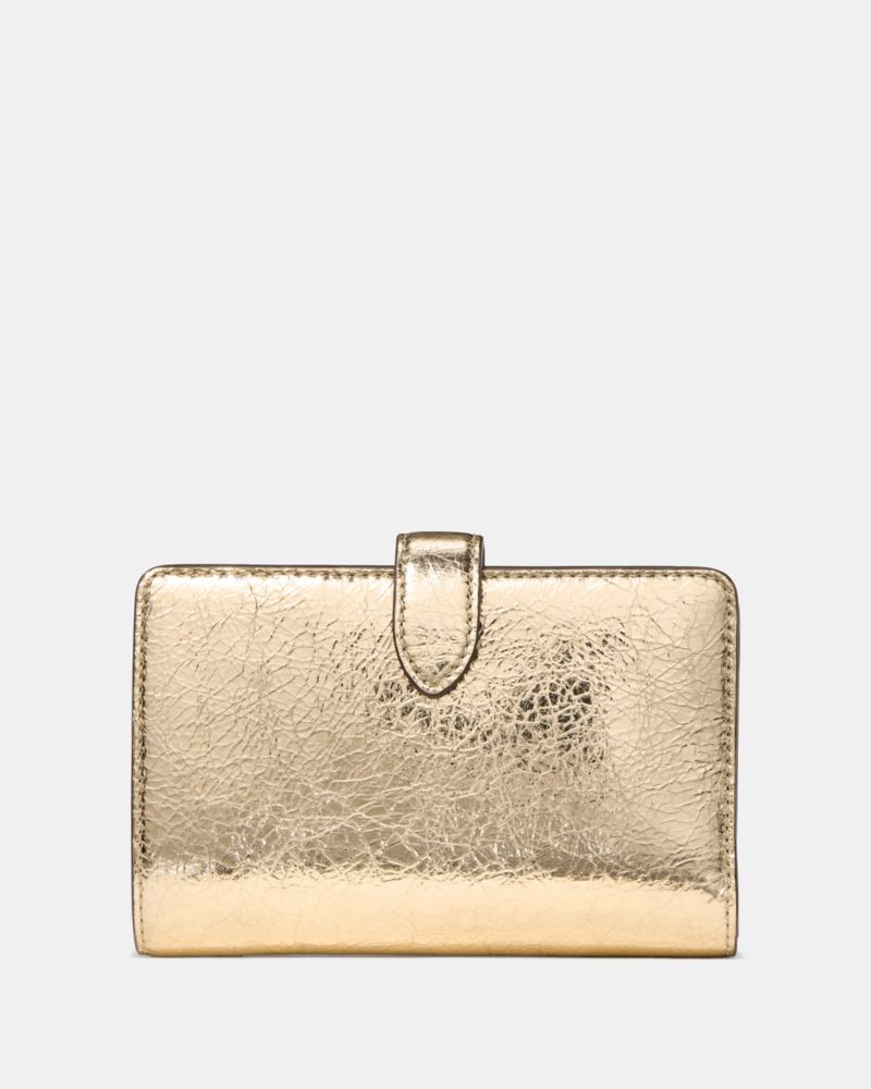 Metallic Medium Bifold Wallet